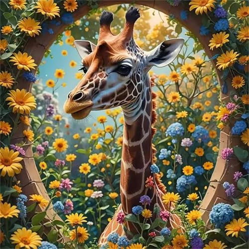 Puzzle 1000 Teile Gänseblümchengarten Giraffe,Puzzles für Erwachsene 1000 Teile EIN Herausforderndes Geschicklichkeitsspiel,DIY Puzzlespiele für Die Ganze Familie,Männer Frauen für Geschenk Puzzle 1000 Teile Gänseblümchengarten Giraffe,Puzzles für Erwachsene 1000 Teile EIN Herausforderndes Geschicklichkeitsspiel,DIY Puzzlespiele für Die Ganze Familie,Männer Frauen für Geschenk von Zuooyi