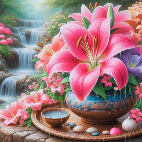 Puzzle 1000 Teile Regen Wasserfall Lilie,Puzzles für Erwachsene 1000 Teile EIN Herausforderndes Geschicklichkeitsspiel,DIY Puzzlespiele für Die Ganze Familie,Männer Frauen für Geschenk Puzzle 1000 Teile Regen Wasserfall Lilie,Puzzles für Erwachsene 1000 Teile EIN Herausforderndes Geschicklichkeitsspiel,DIY Puzzlespiele für Die Ganze Familie,Männer Frauen für Geschenk von Zuooyi