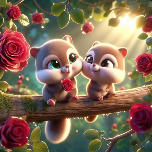 Puzzle 120 Teile Erwachsene 45x45cm Eichhörnchen-Rosenzweig,Jigsaw Puzzle Erwachsene 120 Teile Lernspiel Herausforderung Spielzeug,High Difficulty Impossible Puzzles für Home Dekoration Puzzle 120 Teile Erwachsene 45x45cm Eichhörnchen-Rosenzweig,Jigsaw Puzzle Erwachsene 120 Teile Lernspiel Herausforderung Spielzeug,High Difficulty Impossible Puzzles für Home Dekoration von Zuooyi