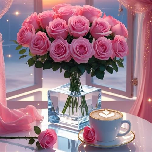 Puzzle 120 Teile Erwachsene 45x45cm Rosenbouquet Kaffee,Jigsaw Puzzle Erwachsene 120 Teile Lernspiel Herausforderung Spielzeug,High Difficulty Impossible Puzzles für Home Dekoration Puzzle 120 Teile Erwachsene 45x45cm Rosenbouquet Kaffee,Jigsaw Puzzle Erwachsene 120 Teile Lernspiel Herausforderung Spielzeug,High Difficulty Impossible Puzzles für Home Dekoration von Zuooyi