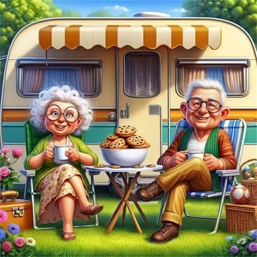 Puzzle 200 Teile Camping Älteres Paar,Puzzles für Erwachsene 200 Teile EIN Herausforderndes Geschicklichkeitsspiel,DIY Puzzlespiele für Die Ganze Familie,Männer Frauen für Geschenk Puzzle 200 Teile Camping Älteres Paar,Puzzles für Erwachsene 200 Teile EIN Herausforderndes Geschicklichkeitsspiel,DIY Puzzlespiele für Die Ganze Familie,Männer Frauen für Geschenk von Zuooyi