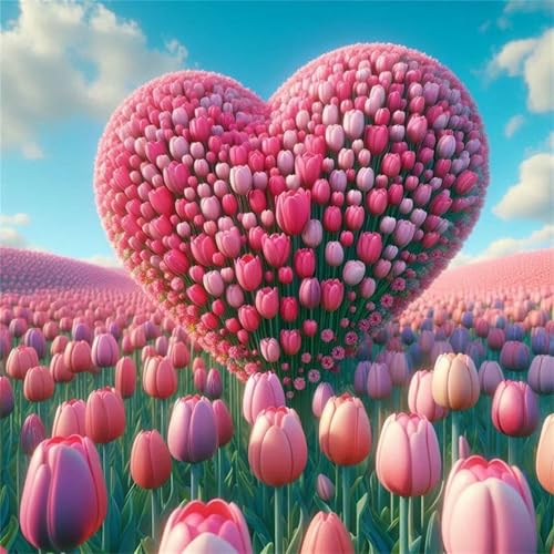 Puzzle 200 Teile Herzförmige Tulpe,Puzzles für Erwachsene 200 Teile EIN Herausforderndes Geschicklichkeitsspiel,DIY Puzzlespiele für Die Ganze Familie,Männer Frauen für Geschenk Puzzle 200 Teile Herzförmige Tulpe,Puzzles für Erwachsene 200 Teile EIN Herausforderndes Geschicklichkeitsspiel,DIY Puzzlespiele für Die Ganze Familie,Männer Frauen für Geschenk von Zuooyi