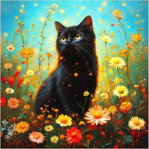 Puzzle 200 Teile Schwarze Katzenblume,Puzzles für Erwachsene 200 Teile EIN Herausforderndes Geschicklichkeitsspiel,DIY Puzzlespiele für Die Ganze Familie,Männer Frauen für Geschenk Puzzle 200 Teile Schwarze Katzenblume,Puzzles für Erwachsene 200 Teile EIN Herausforderndes Geschicklichkeitsspiel,DIY Puzzlespiele für Die Ganze Familie,Männer Frauen für Geschenk von Zuooyi