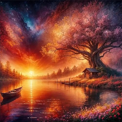 Puzzle 200 Teile Twilight Lake Landschaft,Puzzles für Erwachsene 200 Teile EIN Herausforderndes Geschicklichkeitsspiel,DIY Puzzlespiele für Die Ganze Familie,Männer Frauen für Geschenk Puzzle 200 Teile Twilight Lake Landschaft,Puzzles für Erwachsene 200 Teile EIN Herausforderndes Geschicklichkeitsspiel,DIY Puzzlespiele für Die Ganze Familie,Männer Frauen für Geschenk von Zuooyi