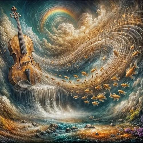 Puzzle 300 Teile für Erwachsene Cello Cloud Koi,35x35cm Klassisches Puzzles Lernspiel für Erwachsene,Bunte Kunstwerk Puzzle,Wunderschönes Dekoration Puzzles Geschenke Puzzle 300 Teile für Erwachsene Cello Cloud Koi,35x35cm Klassisches Puzzles Lernspiel für Erwachsene,Bunte Kunstwerk Puzzle,Wunderschönes Dekoration Puzzles Geschenke von Zuooyi