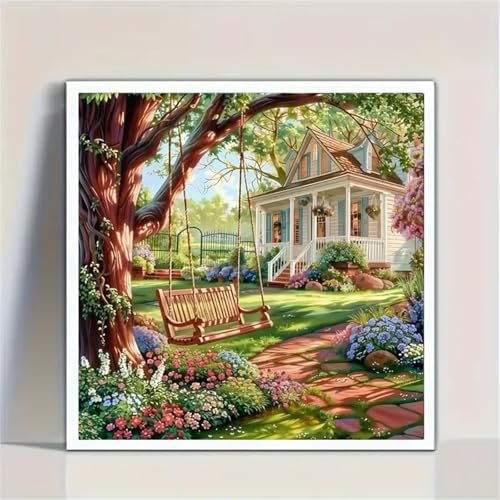 Puzzle 300 Teile für Erwachsene Frühling Gartenschaukel,35x35cm Klassisches Puzzles Lernspiel für Erwachsene,Bunte Kunstwerk Puzzle,Wunderschönes Dekoration Puzzles Geschenke Puzzle 300 Teile für Erwachsene Frühling Gartenschaukel,35x35cm Klassisches Puzzles Lernspiel für Erwachsene,Bunte Kunstwerk Puzzle,Wunderschönes Dekoration Puzzles Geschenke von Zuooyi