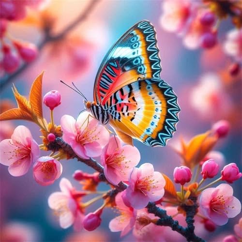 Puzzle 300 Teile für Erwachsene Frühling Schmetterling Blume,35x35cm Klassisches Puzzles Lernspiel für Erwachsene,Bunte Kunstwerk Puzzle,Wunderschönes Dekoration Puzzles Geschenke Puzzle 300 Teile für Erwachsene Frühling Schmetterling Blume,35x35cm Klassisches Puzzles Lernspiel für Erwachsene,Bunte Kunstwerk Puzzle,Wunderschönes Dekoration Puzzles Geschenke von Zuooyi