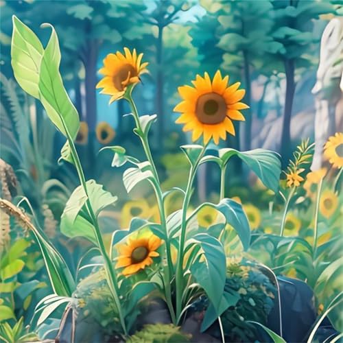 Puzzle 300 Teile für Erwachsene Sonnenblumenpflanze,35x35cm Klassisches Puzzles Lernspiel für Erwachsene,Bunte Kunstwerk Puzzle,Wunderschönes Dekoration Puzzles Geschenke Puzzle 300 Teile für Erwachsene Sonnenblumenpflanze,35x35cm Klassisches Puzzles Lernspiel für Erwachsene,Bunte Kunstwerk Puzzle,Wunderschönes Dekoration Puzzles Geschenke von Zuooyi