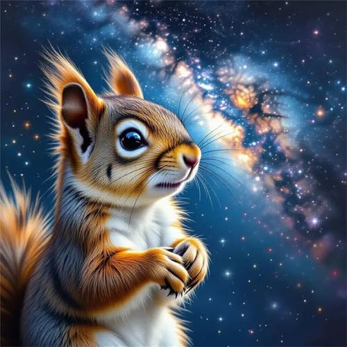 Puzzle 300 Teile für Erwachsene Starlight Eichhörnchen,35x35cm Klassisches Puzzles Lernspiel für Erwachsene,Bunte Kunstwerk Puzzle,Wunderschönes Dekoration Puzzles Geschenke Puzzle 300 Teile für Erwachsene Starlight Eichhörnchen,35x35cm Klassisches Puzzles Lernspiel für Erwachsene,Bunte Kunstwerk Puzzle,Wunderschönes Dekoration Puzzles Geschenke von Zuooyi