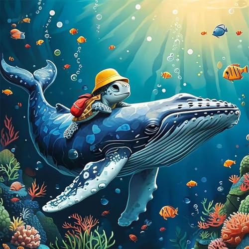 Puzzle 300 Teile für Erwachsene Wale Meeresschildkröten,35x35cm Klassisches Puzzles Lernspiel für Erwachsene,Bunte Kunstwerk Puzzle,Wunderschönes Dekoration Puzzles Geschenke Puzzle 300 Teile für Erwachsene Wale Meeresschildkröten,35x35cm Klassisches Puzzles Lernspiel für Erwachsene,Bunte Kunstwerk Puzzle,Wunderschönes Dekoration Puzzles Geschenke von Zuooyi