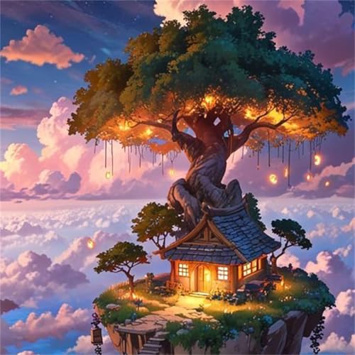 Puzzle 35 Teile Erwachsene 28x28cm Peak Baumhaus,Jigsaw Puzzle Erwachsene 35 Teile Lernspiel Herausforderung Spielzeug,High Difficulty Impossible Puzzles für Home Dekoration Puzzle 35 Teile Erwachsene 28x28cm Peak Baumhaus,Jigsaw Puzzle Erwachsene 35 Teile Lernspiel Herausforderung Spielzeug,High Difficulty Impossible Puzzles für Home Dekoration von Zuooyi