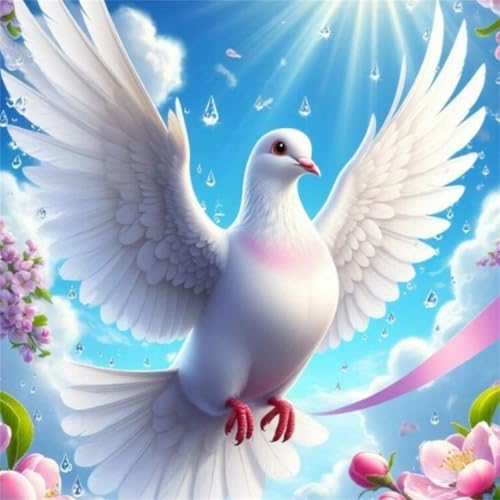 Puzzle 35 Teile Erwachsene 28x28cm Tierische weiße Taube,Jigsaw Puzzle Erwachsene 35 Teile Lernspiel Herausforderung Spielzeug,High Difficulty Impossible Puzzles für Home Dekoration Puzzle 35 Teile Erwachsene 28x28cm Tierische weiße Taube,Jigsaw Puzzle Erwachsene 35 Teile Lernspiel Herausforderung Spielzeug,High Difficulty Impossible Puzzles für Home Dekoration von Zuooyi