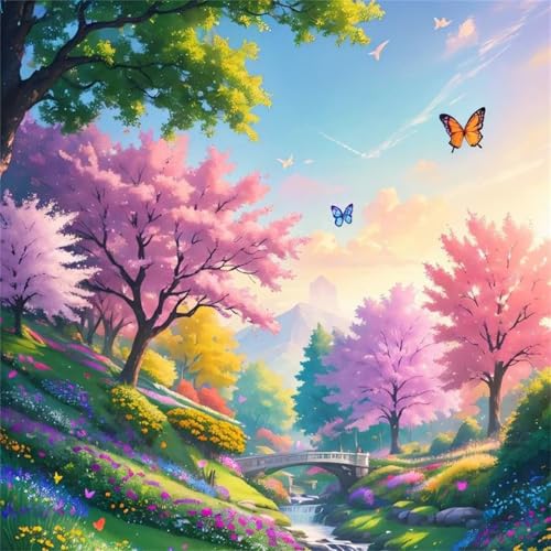 Puzzle 500 Teile Erwachsene 45x45cm Blumen im Frühlingspark,Jigsaw Puzzle Erwachsene 500 Teile Lernspiel Herausforderung Spielzeug,High Difficulty Impossible Puzzles für Home Dekoration Puzzle 500 Teile Erwachsene 45x45cm Blumen im Frühlingspark,Jigsaw Puzzle Erwachsene 500 Teile Lernspiel Herausforderung Spielzeug,High Difficulty Impossible Puzzles für Home Dekoration von Zuooyi