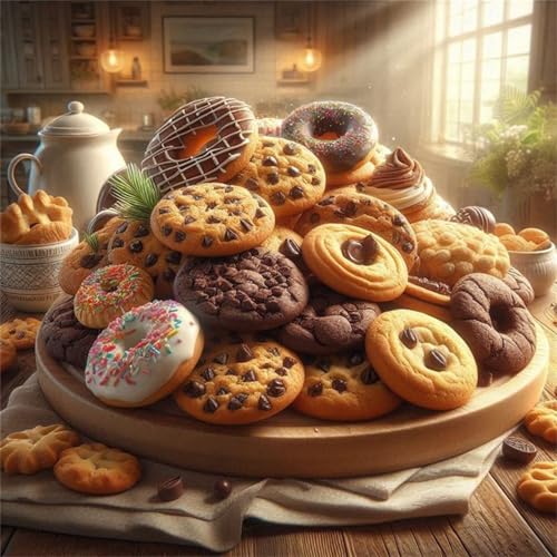 Puzzle 500 Teile Erwachsene 45x45cm Dessert Cookie Küche,Jigsaw Puzzle Erwachsene 500 Teile Lernspiel Herausforderung Spielzeug,High Difficulty Impossible Puzzles für Home Dekoration Puzzle 500 Teile Erwachsene 45x45cm Dessert Cookie Küche,Jigsaw Puzzle Erwachsene 500 Teile Lernspiel Herausforderung Spielzeug,High Difficulty Impossible Puzzles für Home Dekoration von Zuooyi