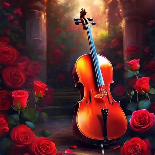 Puzzle 500 Teile Erwachsene 45x45cm Geige Rosengarten,Jigsaw Puzzle Erwachsene 500 Teile Lernspiel Herausforderung Spielzeug,High Difficulty Impossible Puzzles für Home Dekoration Puzzle 500 Teile Erwachsene 45x45cm Geige Rosengarten,Jigsaw Puzzle Erwachsene 500 Teile Lernspiel Herausforderung Spielzeug,High Difficulty Impossible Puzzles für Home Dekoration von Zuooyi