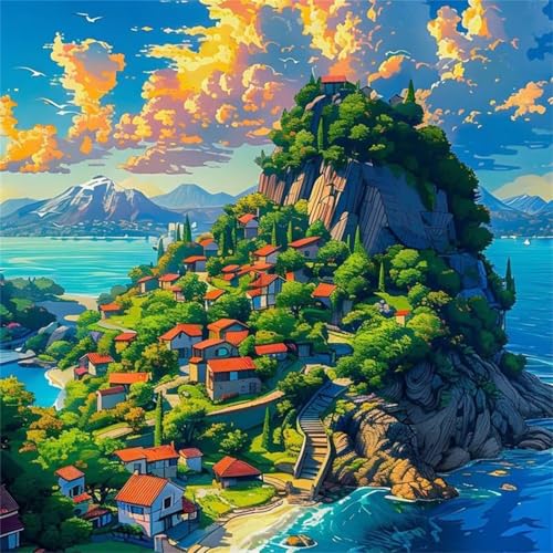 Puzzle 500 Teile Erwachsene 45x45cm Inselhaus Meer,Jigsaw Puzzle Erwachsene 500 Teile Lernspiel Herausforderung Spielzeug,High Difficulty Impossible Puzzles für Home Dekoration Puzzle 500 Teile Erwachsene 45x45cm Inselhaus Meer,Jigsaw Puzzle Erwachsene 500 Teile Lernspiel Herausforderung Spielzeug,High Difficulty Impossible Puzzles für Home Dekoration von Zuooyi