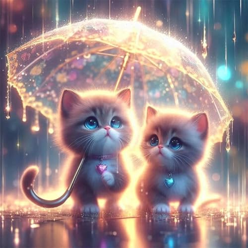 Puzzle 500 Teile Erwachsene 45x45cm Regenschirm Cat Rain,Jigsaw Puzzle Erwachsene 500 Teile Lernspiel Herausforderung Spielzeug,High Difficulty Impossible Puzzles für Home Dekoration Puzzle 500 Teile Erwachsene 45x45cm Regenschirm Cat Rain,Jigsaw Puzzle Erwachsene 500 Teile Lernspiel Herausforderung Spielzeug,High Difficulty Impossible Puzzles für Home Dekoration von Zuooyi