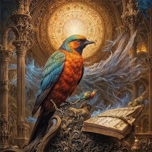 Puzzle 500 Teile Erwachsene 45x45cm Retro Palast Vögel,Jigsaw Puzzle Erwachsene 500 Teile Lernspiel Herausforderung Spielzeug,High Difficulty Impossible Puzzles für Home Dekoration Puzzle 500 Teile Erwachsene 45x45cm Retro Palast Vögel,Jigsaw Puzzle Erwachsene 500 Teile Lernspiel Herausforderung Spielzeug,High Difficulty Impossible Puzzles für Home Dekoration von Zuooyi