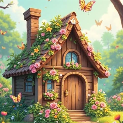 Puzzle 500 Teile Erwachsene 45x45cm Rosenholz-Haus,Jigsaw Puzzle Erwachsene 500 Teile Lernspiel Herausforderung Spielzeug,High Difficulty Impossible Puzzles für Home Dekoration Puzzle 500 Teile Erwachsene 45x45cm Rosenholz-Haus,Jigsaw Puzzle Erwachsene 500 Teile Lernspiel Herausforderung Spielzeug,High Difficulty Impossible Puzzles für Home Dekoration von Zuooyi