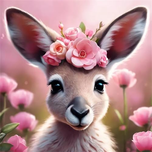 Puzzle 500 Teile Erwachsene 45x45cm Rosentier Känguru,Jigsaw Puzzle Erwachsene 500 Teile Lernspiel Herausforderung Spielzeug,High Difficulty Impossible Puzzles für Home Dekoration Puzzle 500 Teile Erwachsene 45x45cm Rosentier Känguru,Jigsaw Puzzle Erwachsene 500 Teile Lernspiel Herausforderung Spielzeug,High Difficulty Impossible Puzzles für Home Dekoration von Zuooyi