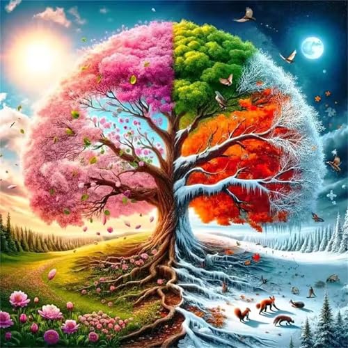 Puzzle 500 Teile Erwachsene 45x45cm Saison Bunte Bäume,Jigsaw Puzzle Erwachsene 500 Teile Lernspiel Herausforderung Spielzeug,High Difficulty Impossible Puzzles für Home Dekoration Puzzle 500 Teile Erwachsene 45x45cm Saison Bunte Bäume,Jigsaw Puzzle Erwachsene 500 Teile Lernspiel Herausforderung Spielzeug,High Difficulty Impossible Puzzles für Home Dekoration von Zuooyi