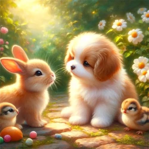 Puzzle 500 Teile Erwachsene 45x45cm Sunshine Garden Tiere,Jigsaw Puzzle Erwachsene 500 Teile Lernspiel Herausforderung Spielzeug,High Difficulty Impossible Puzzles für Home Dekoration Puzzle 500 Teile Erwachsene 45x45cm Sunshine Garden Tiere,Jigsaw Puzzle Erwachsene 500 Teile Lernspiel Herausforderung Spielzeug,High Difficulty Impossible Puzzles für Home Dekoration von Zuooyi