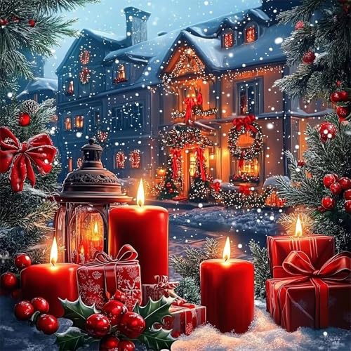 Puzzle 500 Teile Erwachsene 45x45cm Weihnachtliche Straßenkerzen,Jigsaw Puzzle Erwachsene 500 Teile Lernspiel Herausforderung Spielzeug,High Difficulty Impossible Puzzles für Home Dekoration Puzzle 500 Teile Erwachsene 45x45cm Weihnachtliche Straßenkerzen,Jigsaw Puzzle Erwachsene 500 Teile Lernspiel Herausforderung Spielzeug,High Difficulty Impossible Puzzles für Home Dekoration von Zuooyi