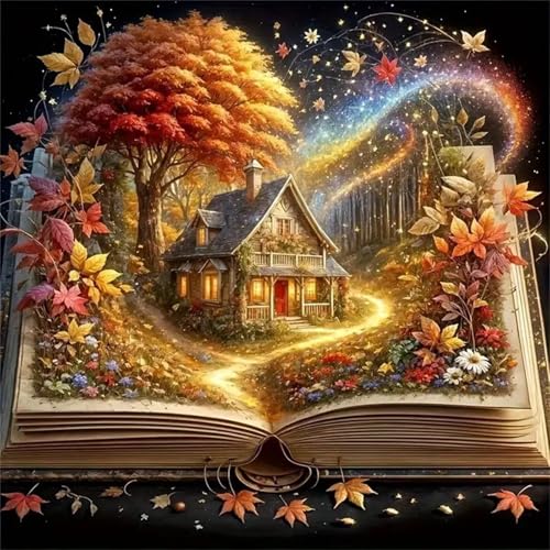 Puzzle 60 Teile Herbstliche Landschaftsbücher,Puzzles für Erwachsene 60 Teile EIN Herausforderndes Geschicklichkeitsspiel,DIY Puzzlespiele für Die Ganze Familie,Männer Frauen für Geschenk Puzzle 60 Teile Herbstliche Landschaftsbücher,Puzzles für Erwachsene 60 Teile EIN Herausforderndes Geschicklichkeitsspiel,DIY Puzzlespiele für Die Ganze Familie,Männer Frauen für Geschenk von Zuooyi