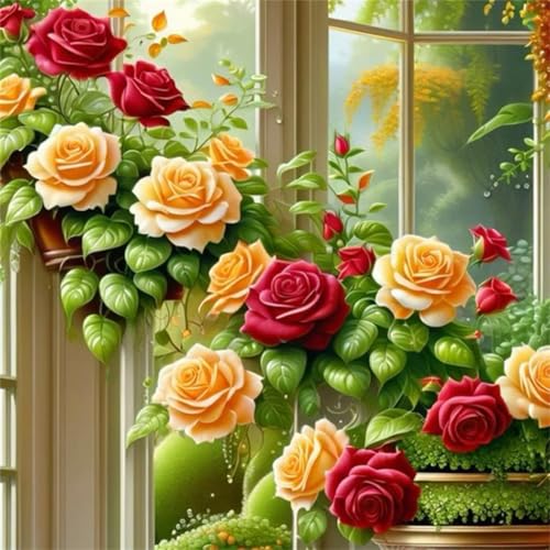 Puzzle 60 Teile Schöne rote Rosen,Puzzles für Erwachsene 60 Teile EIN Herausforderndes Geschicklichkeitsspiel,DIY Puzzlespiele für Die Ganze Familie,Männer Frauen für Geschenk Puzzle 60 Teile Schöne rote Rosen,Puzzles für Erwachsene 60 Teile EIN Herausforderndes Geschicklichkeitsspiel,DIY Puzzlespiele für Die Ganze Familie,Männer Frauen für Geschenk von Zuooyi