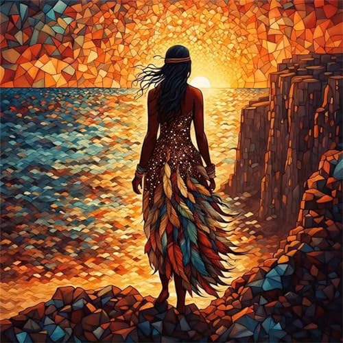 Puzzle 90 Teile für Erwachsene Abstrakte Sonnenuntergangslandschaft,30x30cm Klassisches Puzzles Lernspiel für Erwachsene,Bunte Kunstwerk Puzzle,Wunderschönes Dekoration Puzzles Geschenke Puzzle 90 Teile für Erwachsene Abstrakte Sonnenuntergangslandschaft,30x30cm Klassisches Puzzles Lernspiel für Erwachsene,Bunte Kunstwerk Puzzle,Wunderschönes Dekoration Puzzles Geschenke von Zuooyi