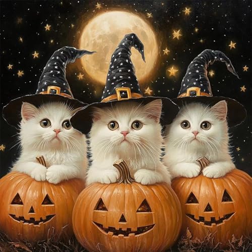 Puzzle 90 Teile für Erwachsene Kürbis Magische Katze,30x30cm Klassisches Puzzles Lernspiel für Erwachsene,Bunte Kunstwerk Puzzle,Wunderschönes Dekoration Puzzles Geschenke Puzzle 90 Teile für Erwachsene Kürbis Magische Katze,30x30cm Klassisches Puzzles Lernspiel für Erwachsene,Bunte Kunstwerk Puzzle,Wunderschönes Dekoration Puzzles Geschenke von Zuooyi