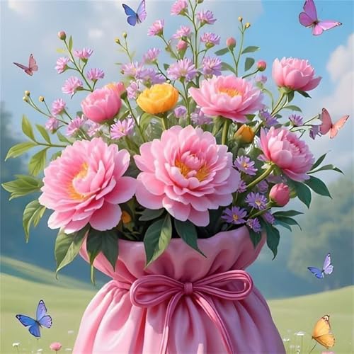 Puzzle 90 Teile für Erwachsene Pfingstrosenstrauß,30x30cm Klassisches Puzzles Lernspiel für Erwachsene,Bunte Kunstwerk Puzzle,Wunderschönes Dekoration Puzzles Geschenke Puzzle 90 Teile für Erwachsene Pfingstrosenstrauß,30x30cm Klassisches Puzzles Lernspiel für Erwachsene,Bunte Kunstwerk Puzzle,Wunderschönes Dekoration Puzzles Geschenke von Zuooyi