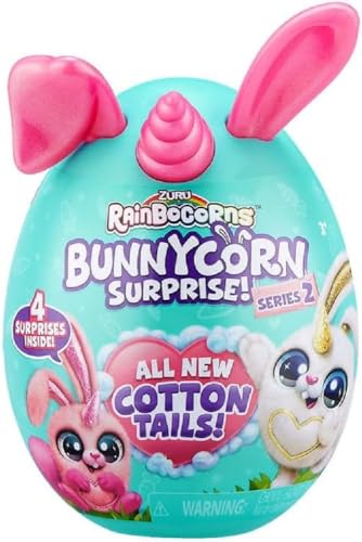 Zuru Plüschtier Rainbocorns Bunnycorn Surprise Serie 2, Plüschtier Mini von Zuru/antsy labs