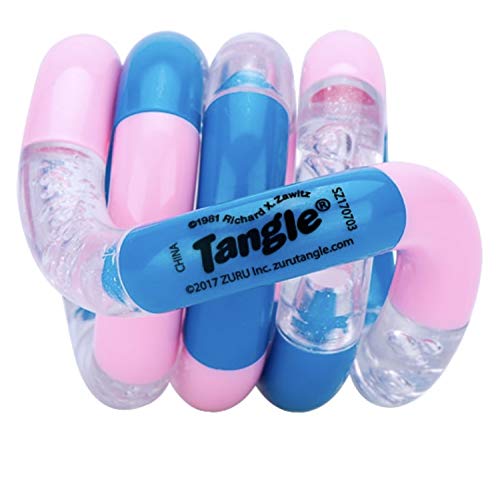 Zuru Tangle Junior Klassisch - Serie 1-Light Blau,Pink und Klar von Zuru Tangle