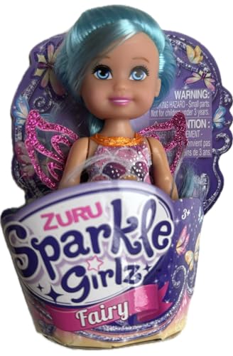 Sparkle Girlz Mini-Puppen wie Feen gekleidet 4 verschiedene Modelle von Zuru