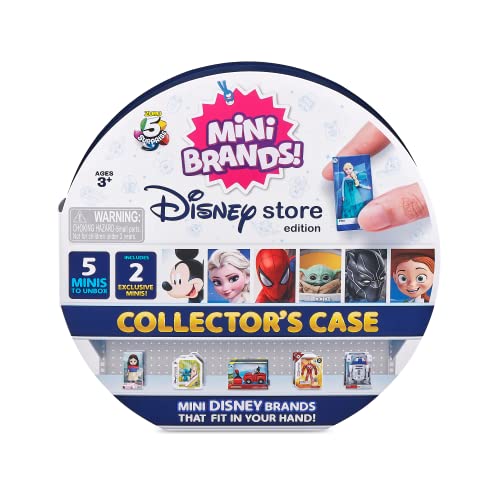 ZURU 77207 5 Überraschungen – Mini-Brands Disney Sammlerbox, Mehrfarbig, S von Zuru