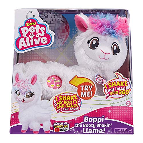 Zuru 9515 - Pets Alive Lama Serie 1, tanzendes Lama, wackelt mit Kopf und Hintern von Zuru