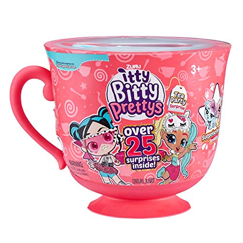 Zuru 9703B Party Series 1 Big Tea Cup Playset Kitten & Princess von Zuru