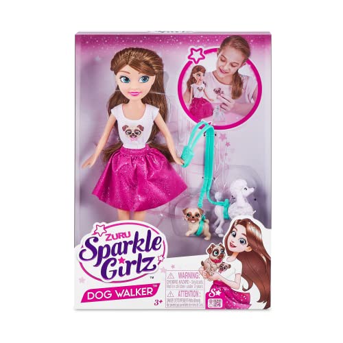 Zuru Sparkle Girlz Dog Walker Puppen-Set von Zuru