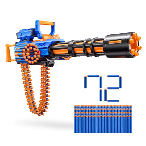 Zuru XSHOT Insanity Motorisierter Gatling Blaster mit Stativständer inklusive 72 Darts von Zuru