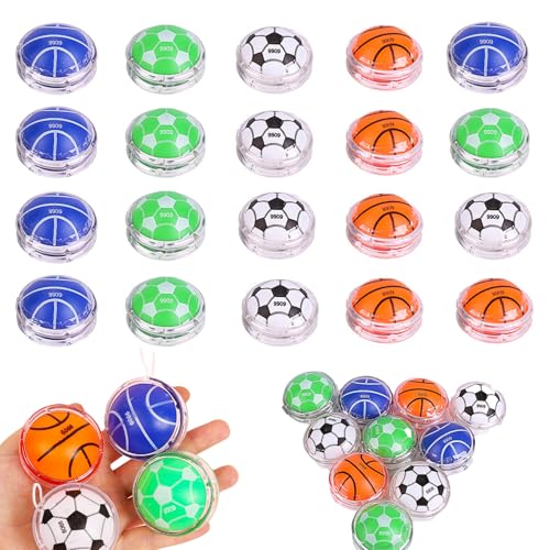 JoJo Kinder YoYo Spielzeug Zuzer 20PCS Yo-Yos Spielzeug Yo Yo for Kids,Jungen Mädchen YoYo Balls Kinder Cartoon Tier Yo-Yo Kindergarten Puzzle Classic Nostalgic Spielzeug von Zuzer