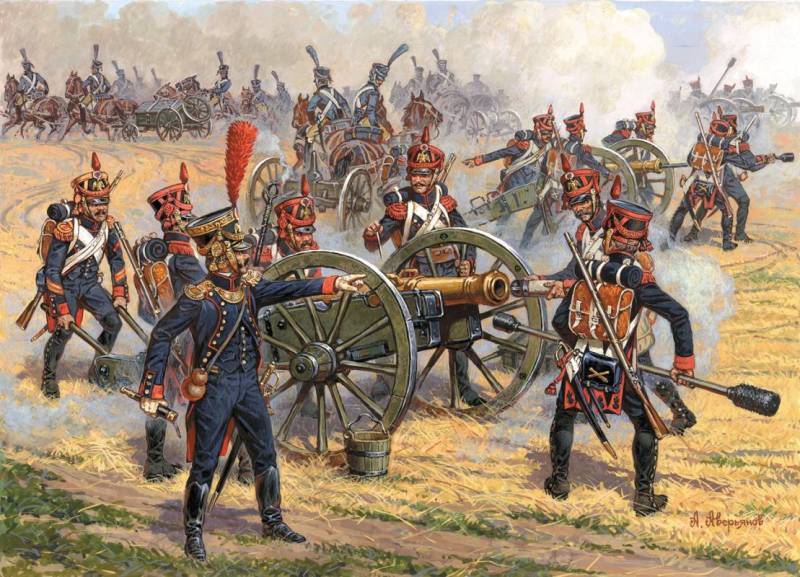 French Foot Artillery 1810-1815 von Zvezda