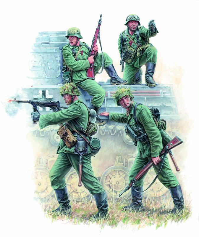 German Panzergrenadiers von Zvezda