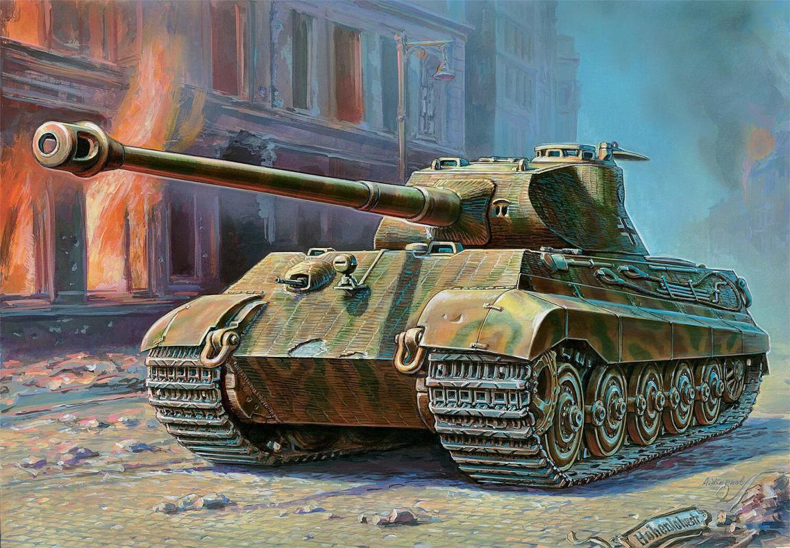 Königstiger Porsche von Zvezda