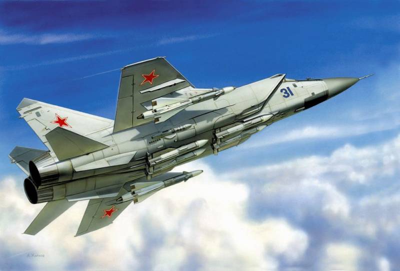 MIG-31 Soviet Interceptor von Zvezda