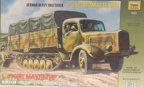 MONTAGEKIT KOMPATIBEL MIT L 4500 R Maultier KIT 1:35 ZVEZDA Z3603 von Zvezda