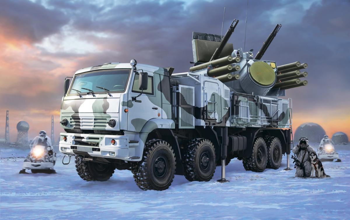 Pantsir S1 Anti Aircraft System von Zvezda