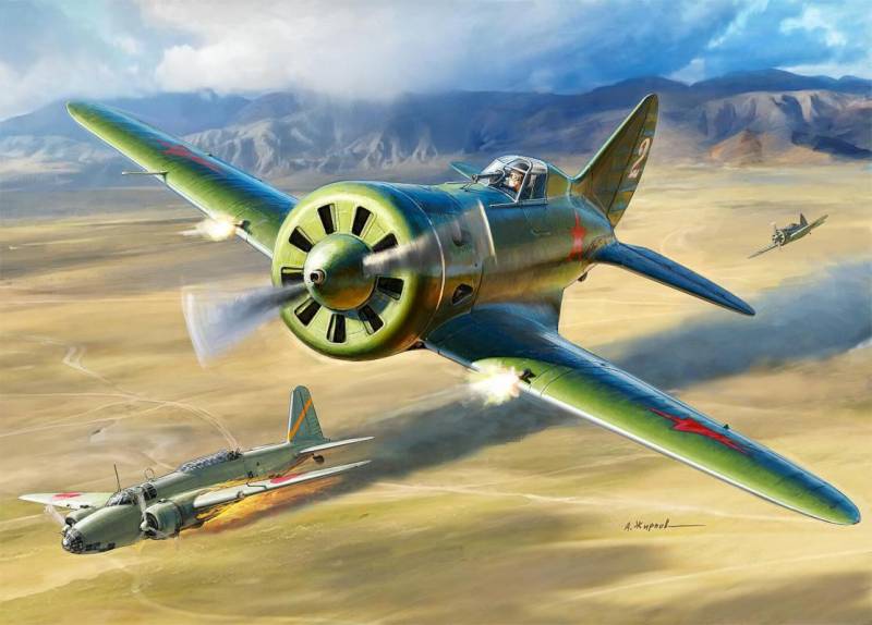 Polikarpov I - 16 von Zvezda