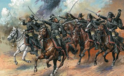 Schwarze Husaren, Friedrich der Große Schwarze Husaren, Friedrich der Große von Zvezda