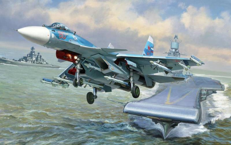 Sukkoi SU-33 Russian Naval Fighter von Zvezda